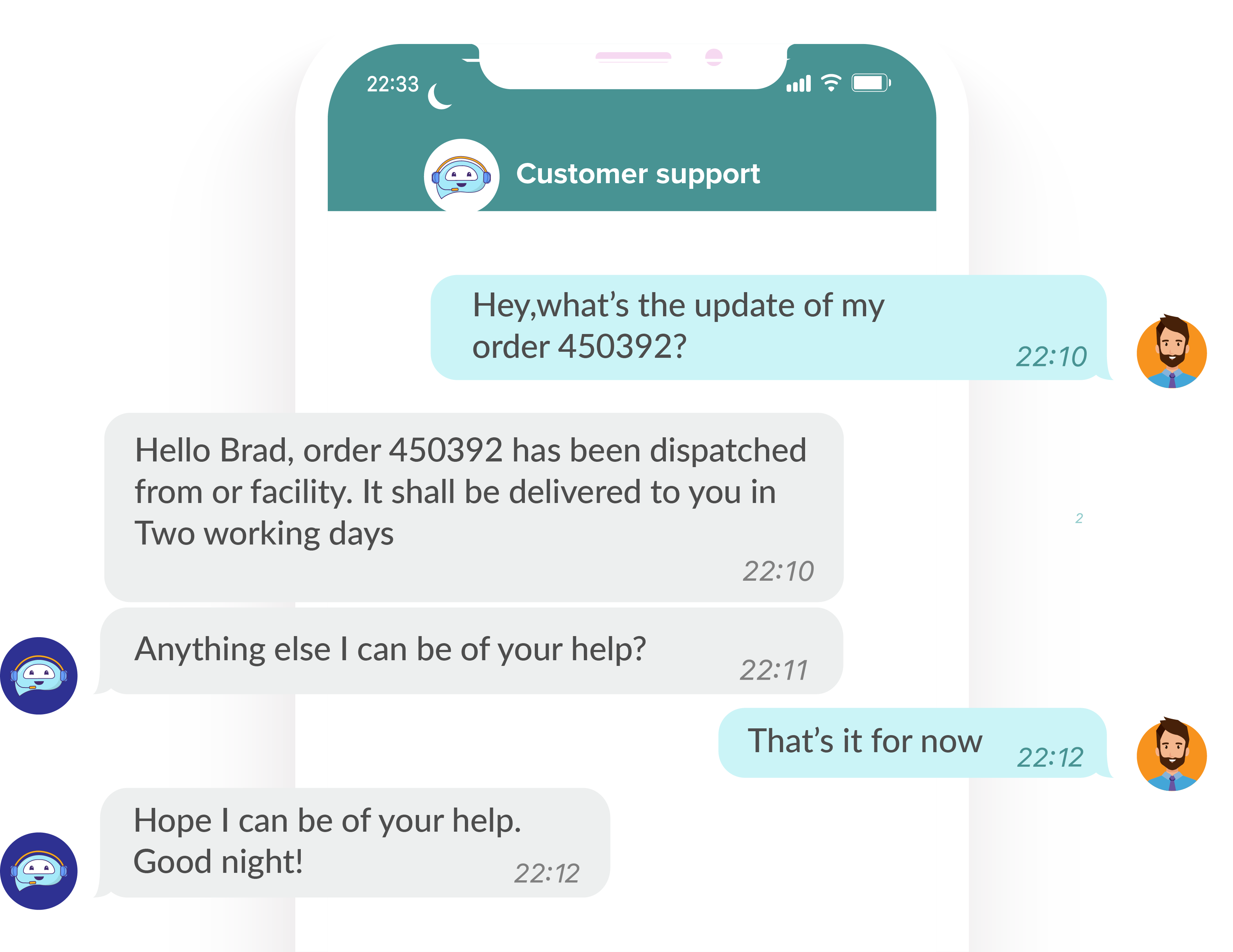 "customer support automation"
