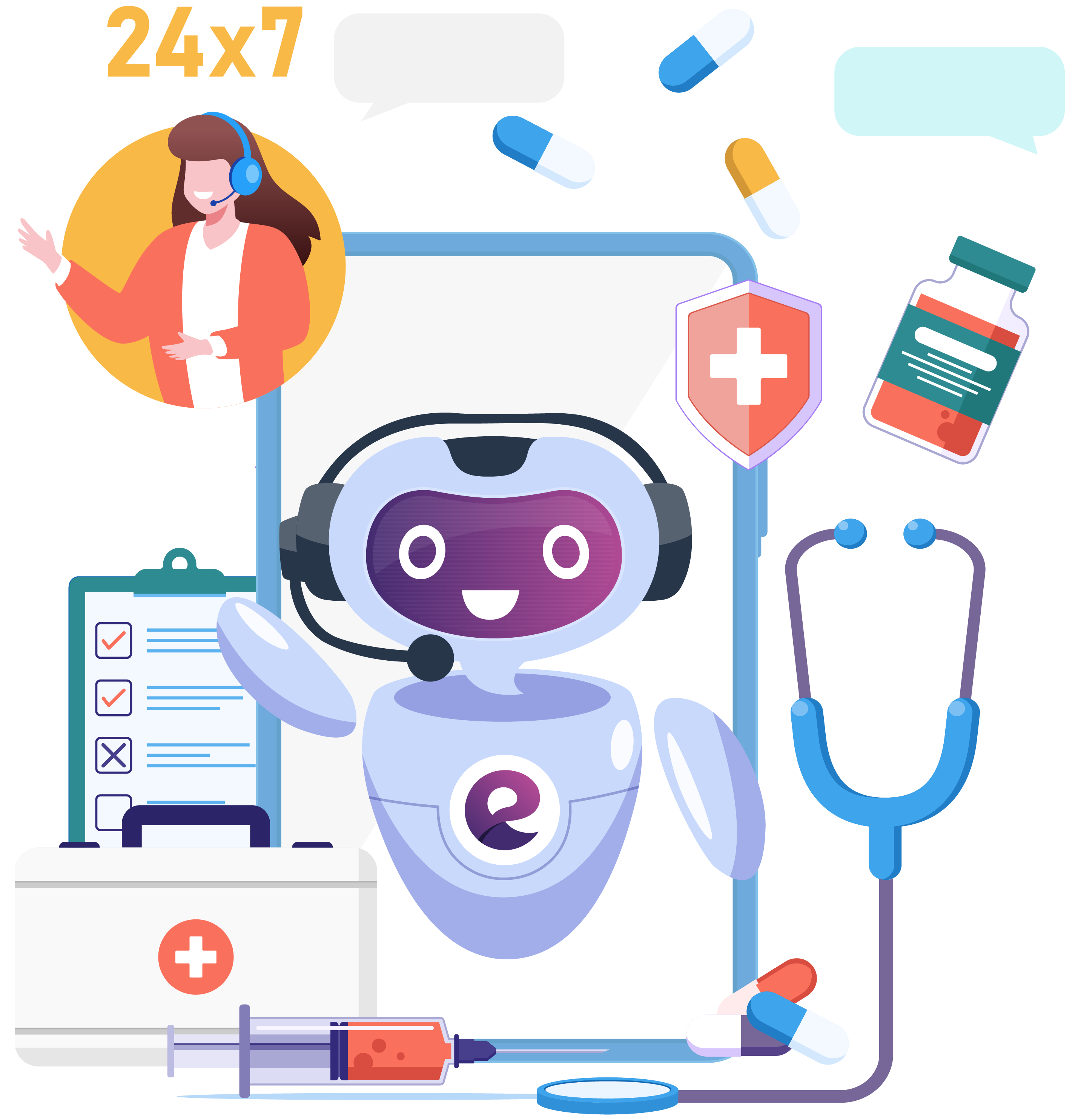 'healthcare bot"